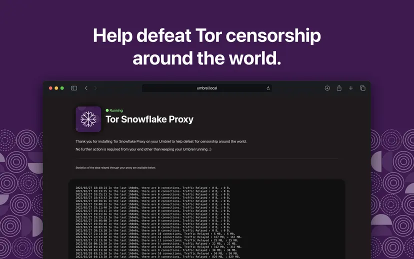 Tor Snowflake Proxy image