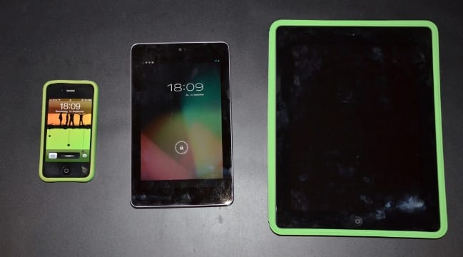 Smartphone and tablets