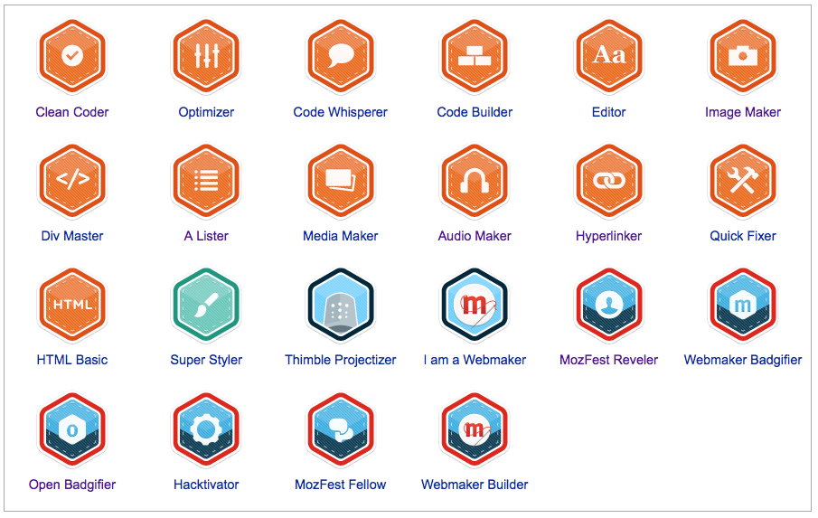 Webmaker badges are GO!