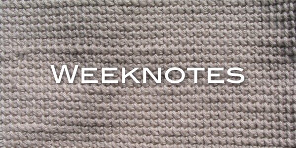 Weeknote 02/2013