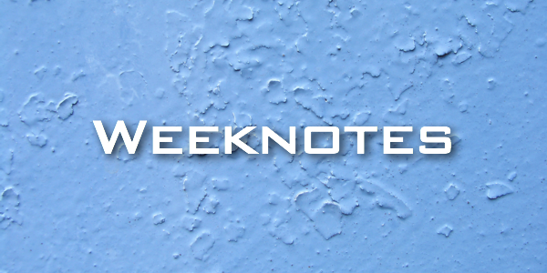 Weeknote 06/2013