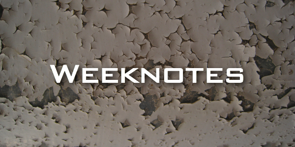 Weeknotes