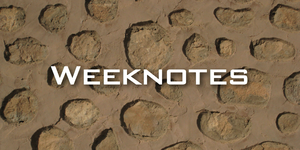 Weeknote 10/2013