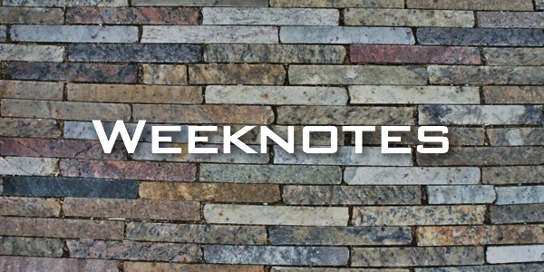 Weeknote 12/2013