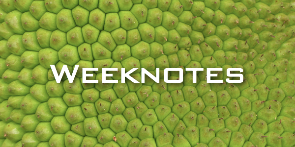 Weeknote 14/2013