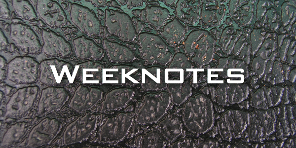 Weeknote 15/2013