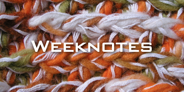 Weeknote 16/2013