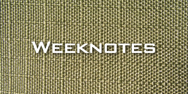 Weeknote 20/2013