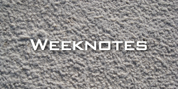 Weeknote 24/2013