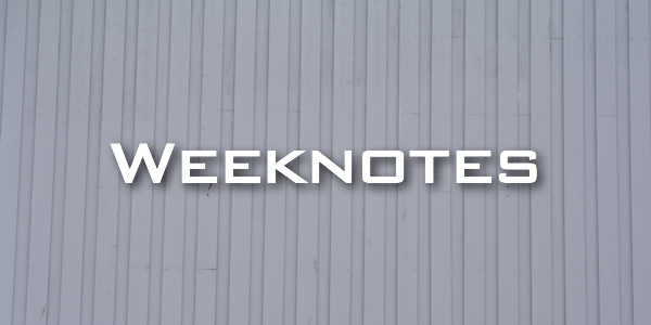 Weeknote 29/2013