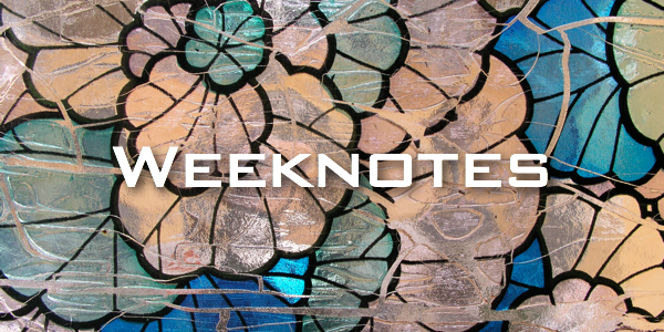 Weeknote 33/2013