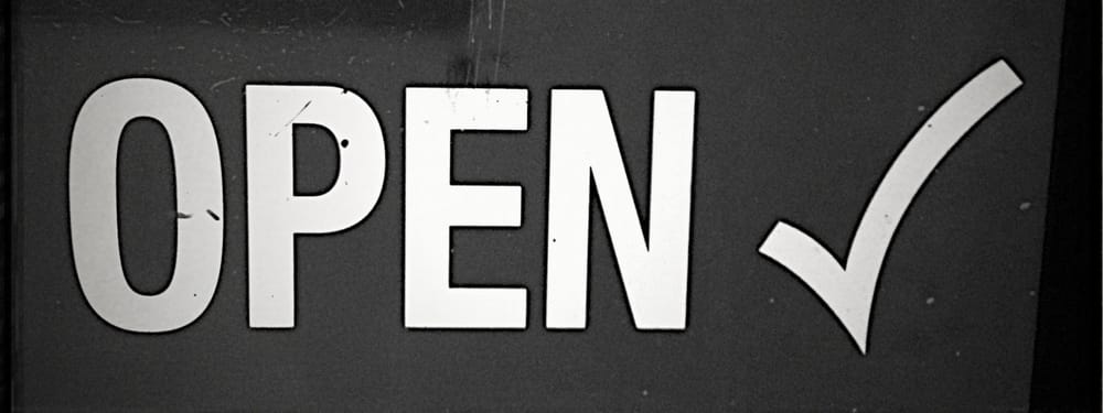 Open (sign)