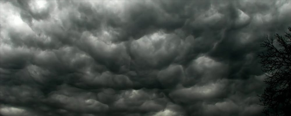 Storm clouds