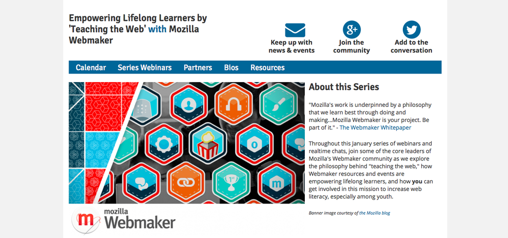 Connected Learning webinar