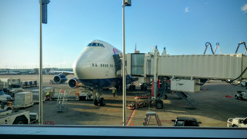 British Airways aeroplane