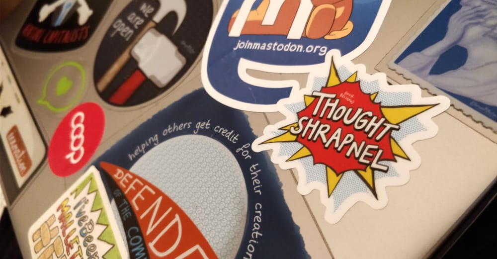 Redesigning Doug Belshaw's Thought Shrapnel