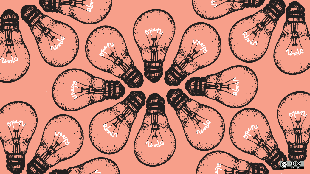 Lightbulbs CC BY-SA opensource.com