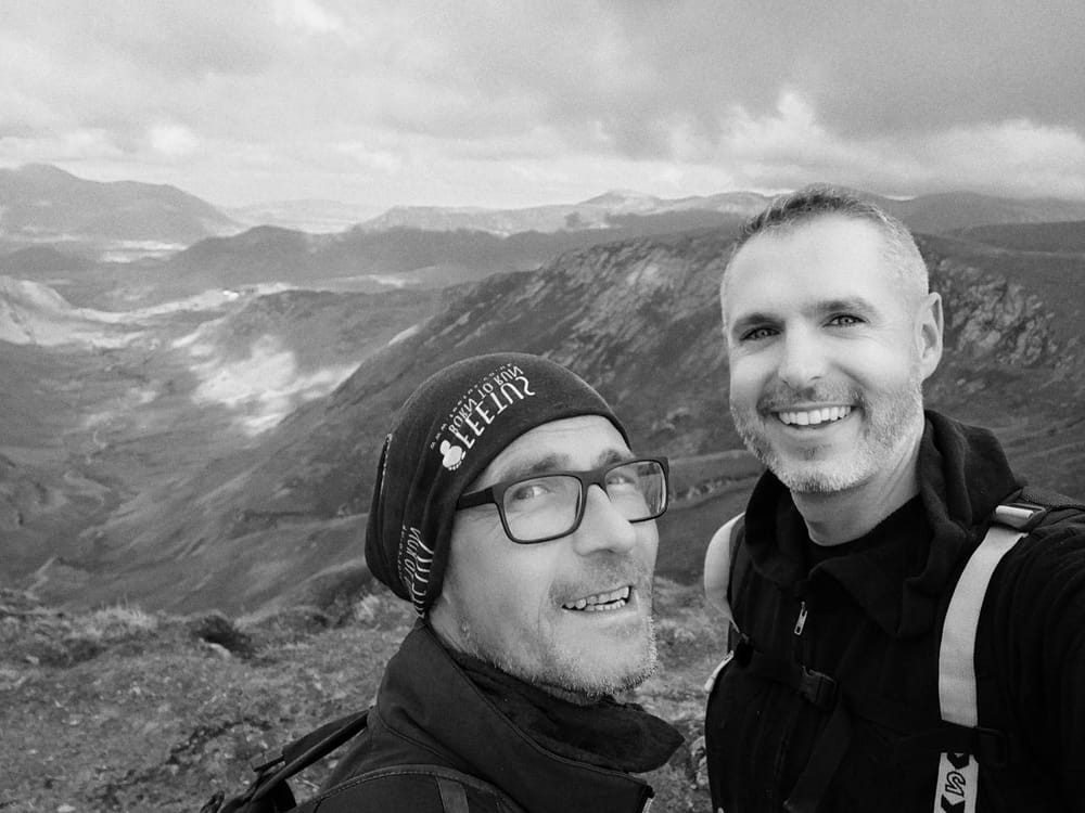 Doug and Dai at Dale Head