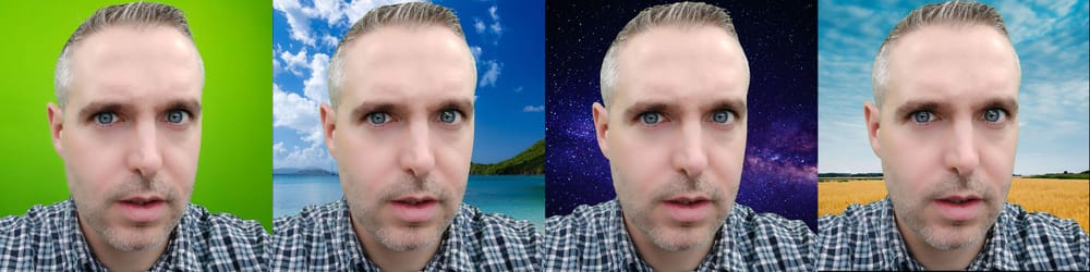 Doug - green screen backgrounds