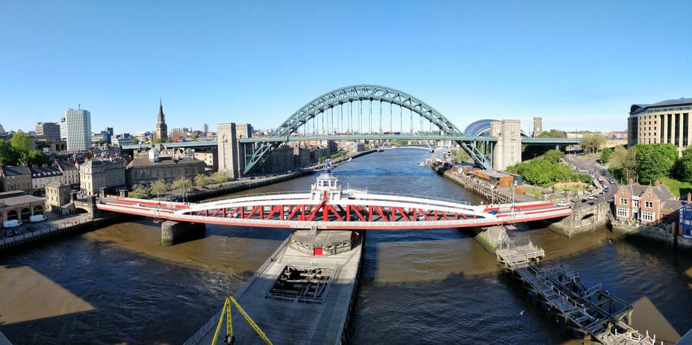 Panorama of River Tyne