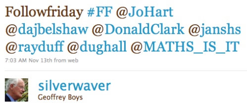 Twitter - FollowFriday