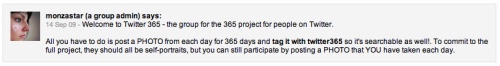 #twitter365 instructions