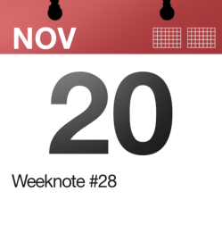 Weeknote #28