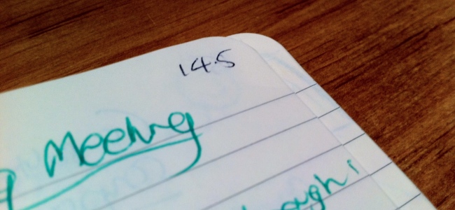 Moleskine Notebook - page numbers