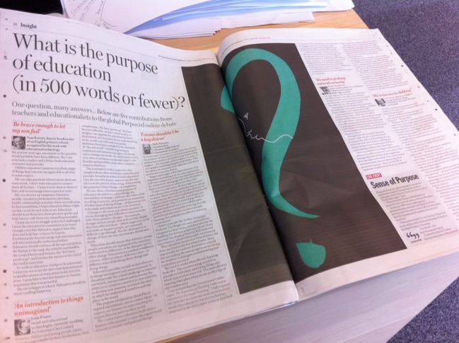 Purpos/ed in the TES