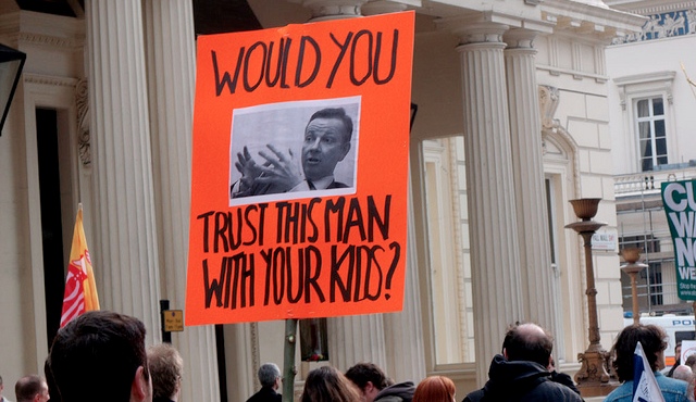 Would you trust this man with your kids?