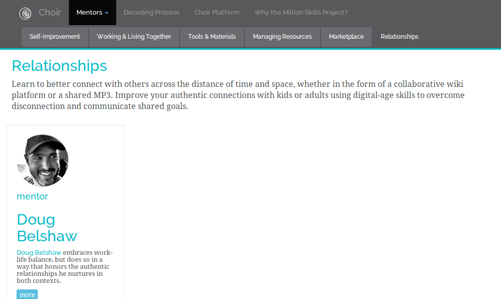 The Million Skills Project