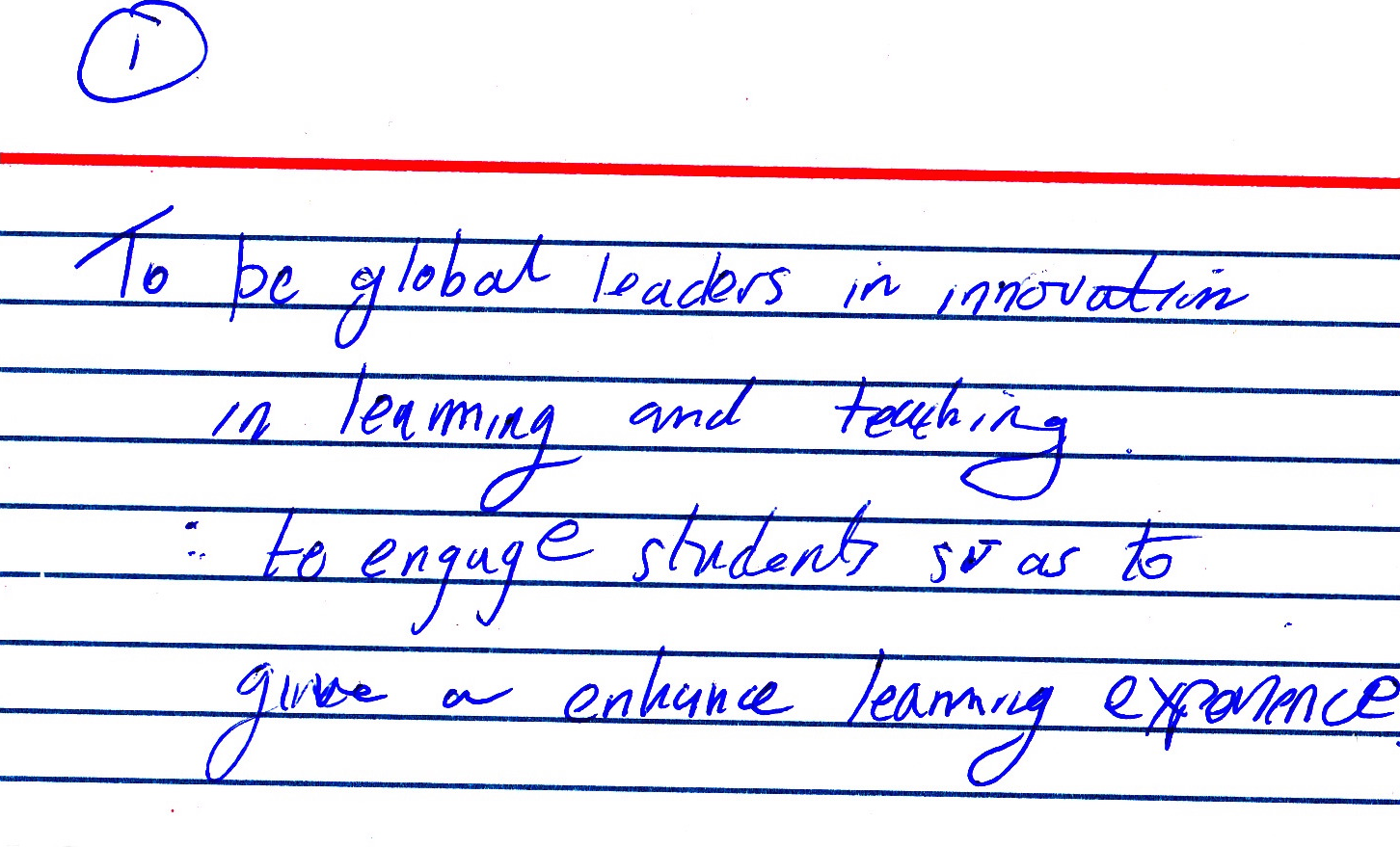 What's your organisation's mission?