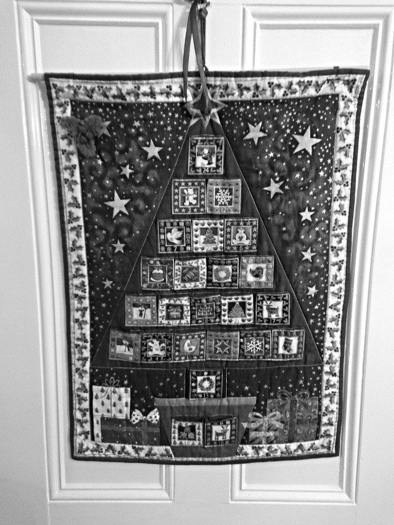Advent calendar (B&W)
