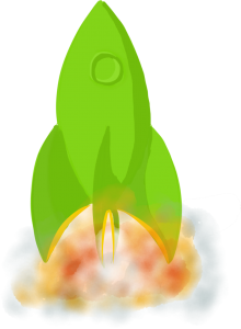 Rocket (CC BY-ND Bryan Mathers)