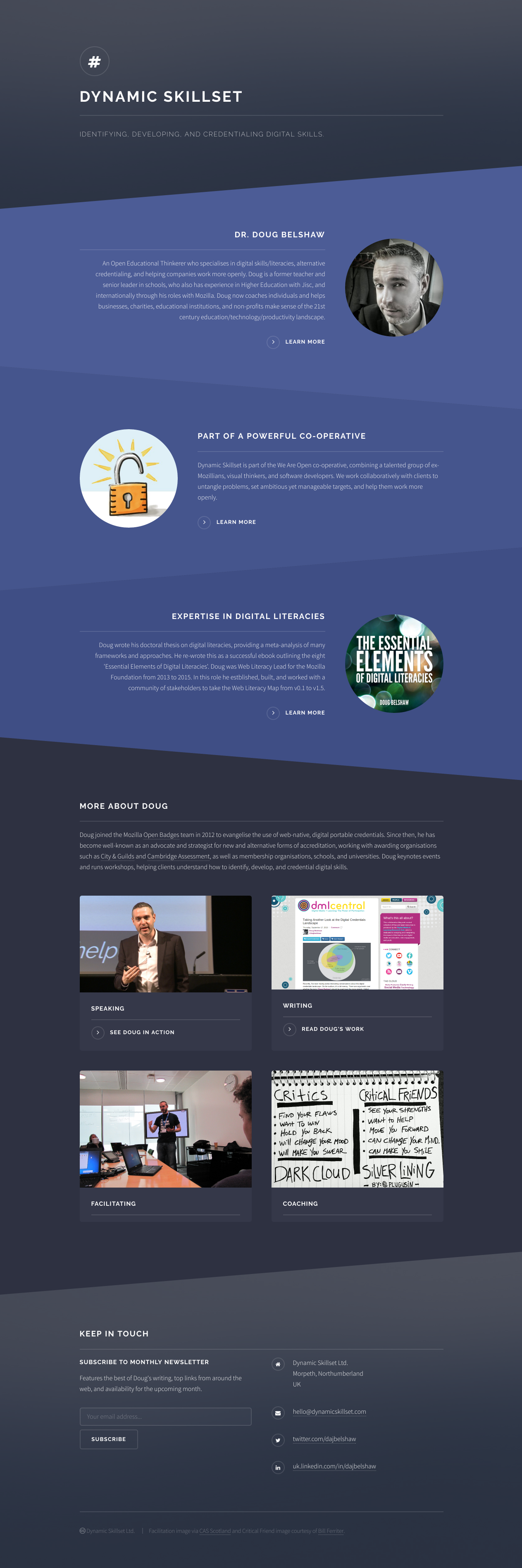 New Dynamic Skillset website