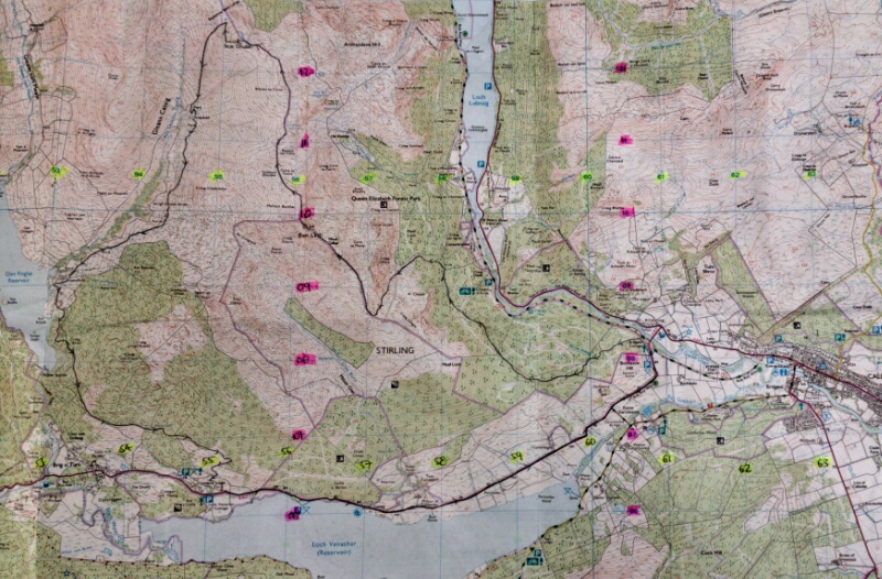 Planned Route - Ben Ledi (QMD 5)