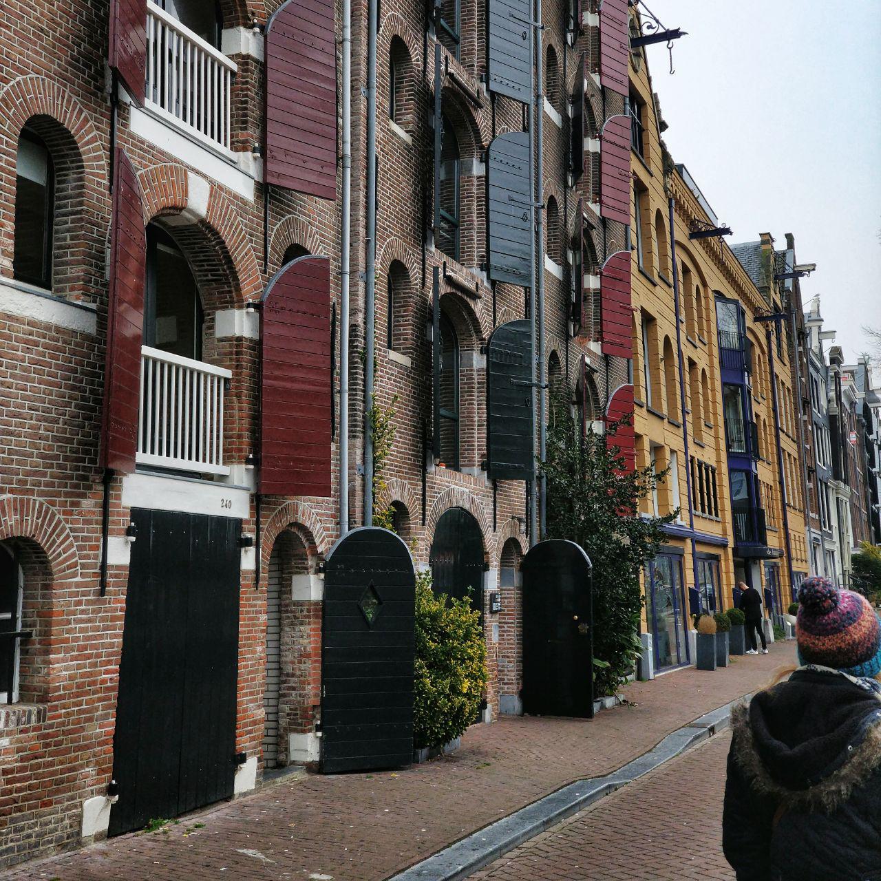 Amsterdam canal houses