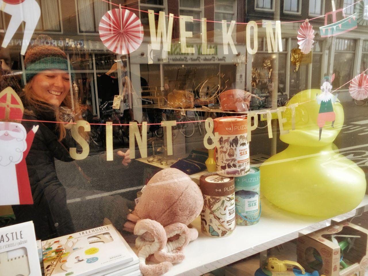 Shopping in the Jordaan district, Amsterdam