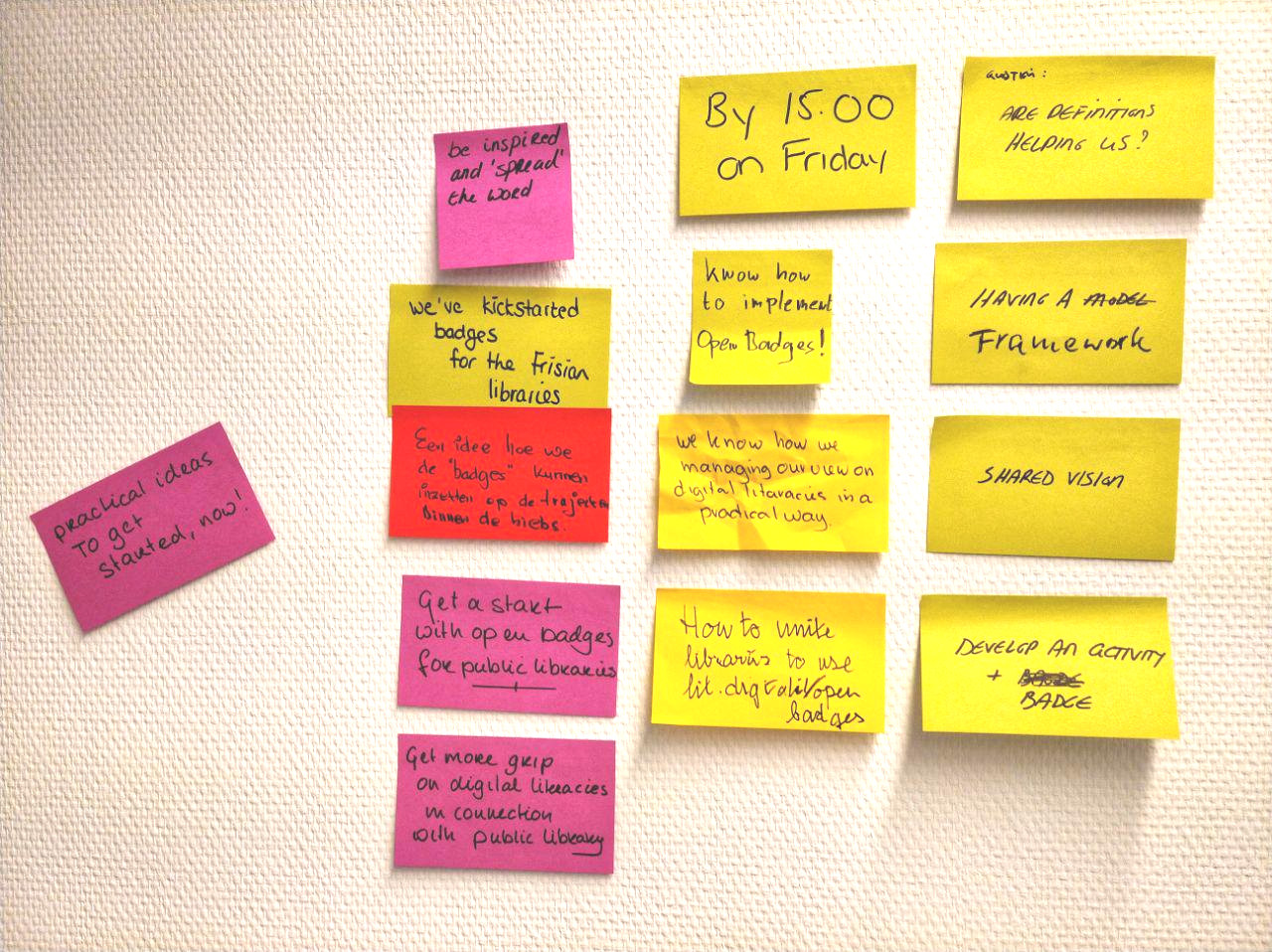 Post-it notes, Bibliotheekservice Fryslân