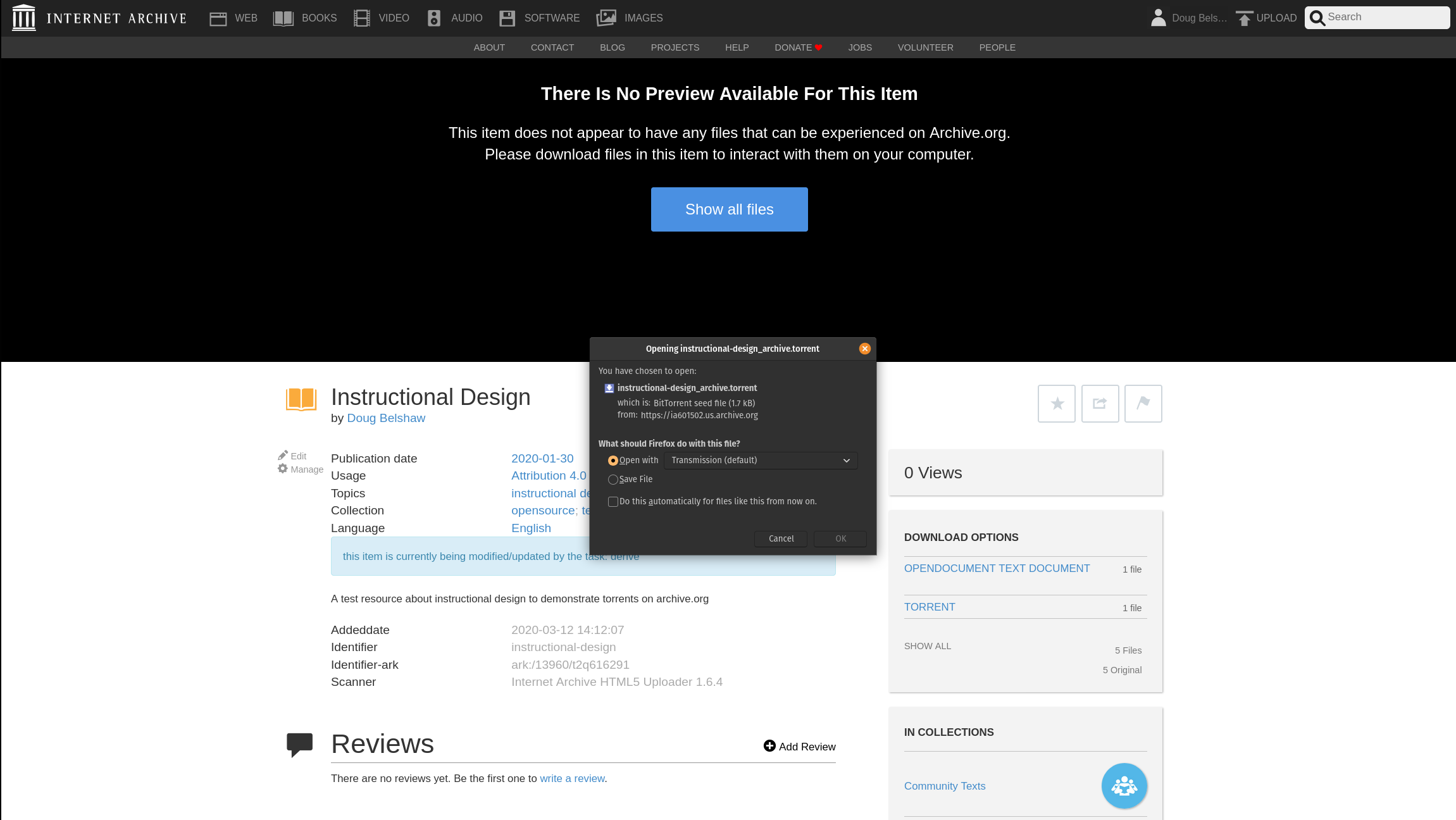 Download torrent from archive.org