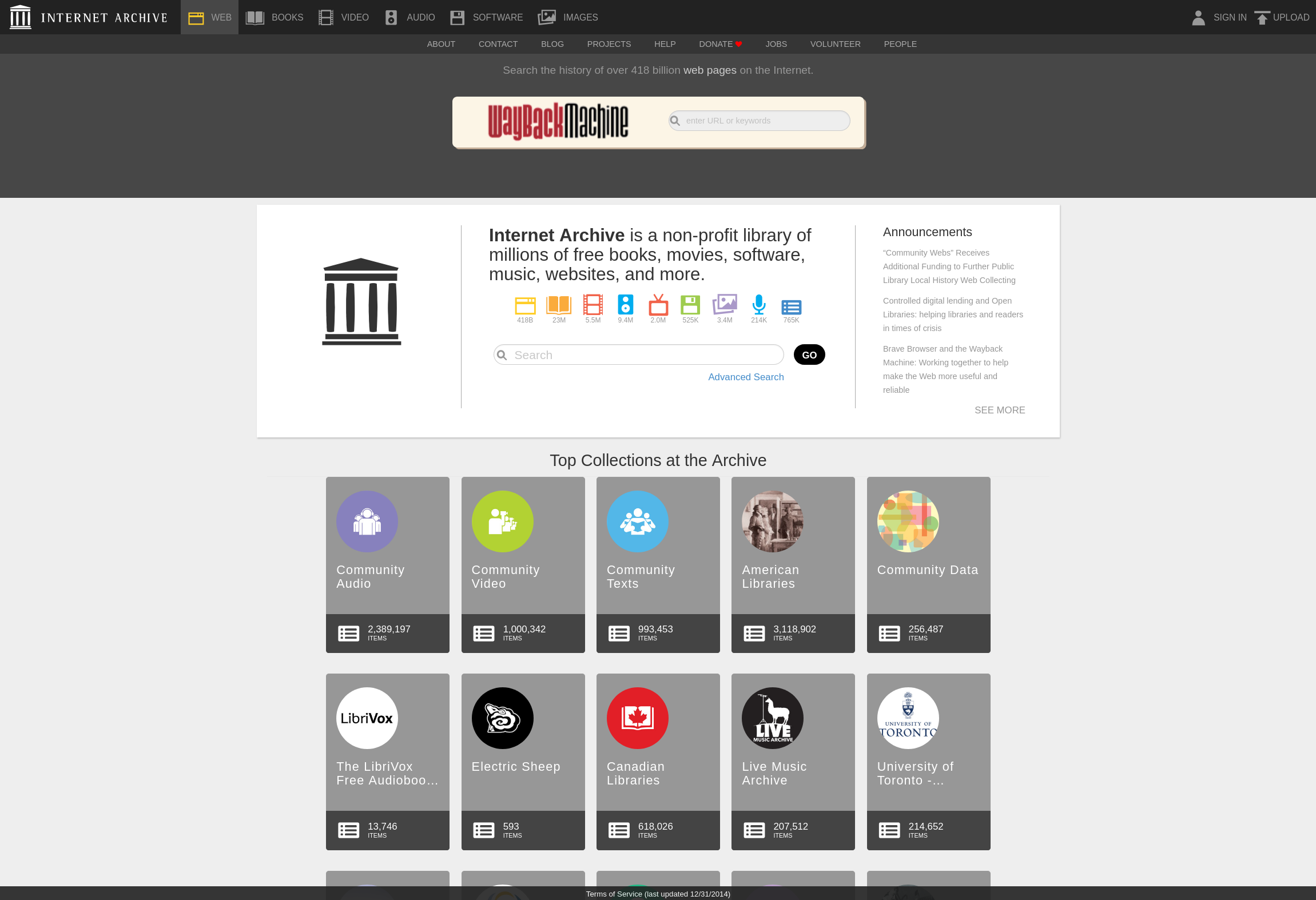 Internet Archive (archive.org)
