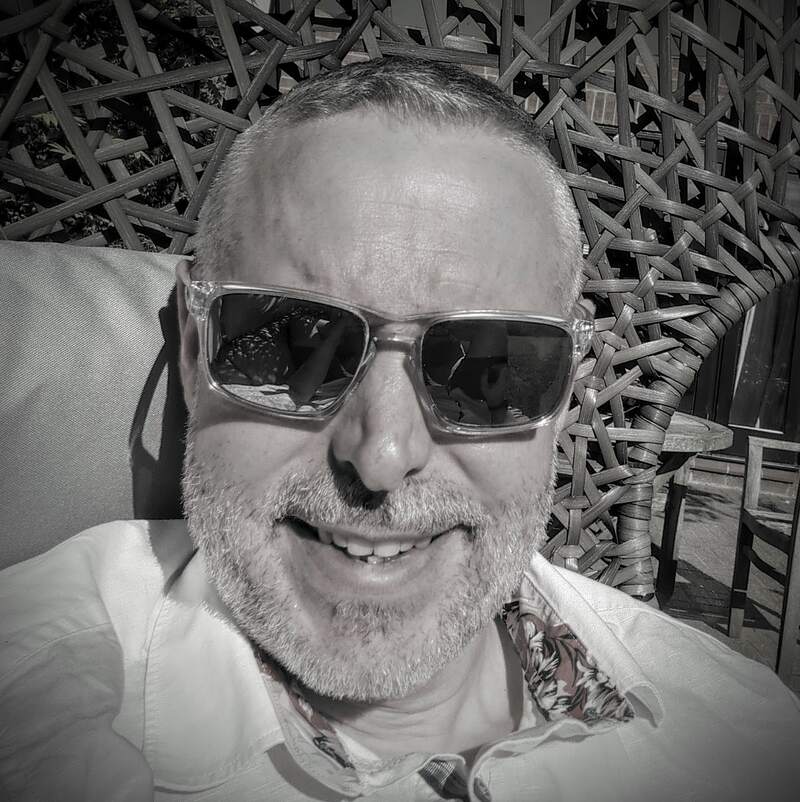 Doug wearing sunglasses